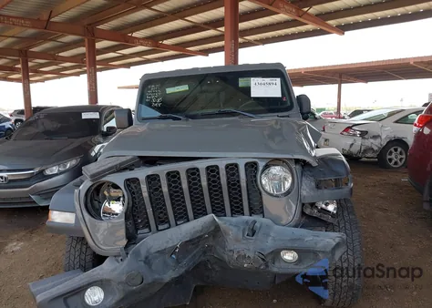 2020 Jeep Wrangler Unlimited Sport S 4X4 z USA, uszkodzony, nr VIN 1C4HJXDN2LW166455